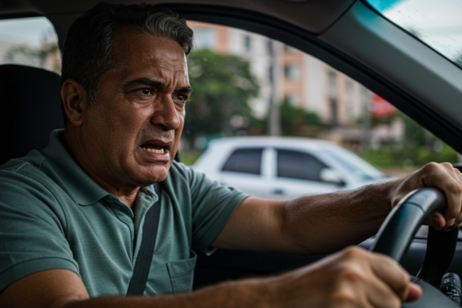 cómo manejar el estrés al conducir, salud mental al volante, ansiedad en el tráfico